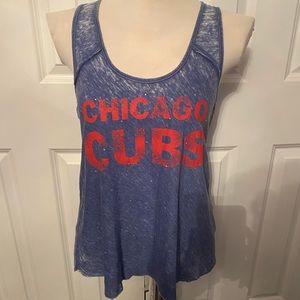 Chicago CUBS brand new blue tank. Tiny rhinestone embellishments.